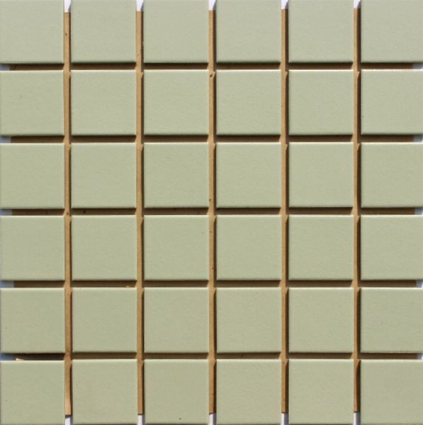 画像1: 床・壁タイル　スーパーカラー　４５角　黄緑色　Ｂ-３ (1)