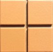 画像3: 床・壁タイル　スーパーカラー　４５角　橙色　Ｌ-２ (3)