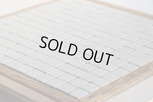 画像2: スモークガラスモザイクタイル　20ミリ角　A-02　薄灰色 (2)