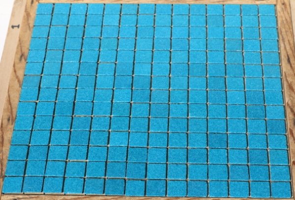 画像5: スモークガラスモザイクタイル　20ミリ角　C-34　マリンブルー (5)