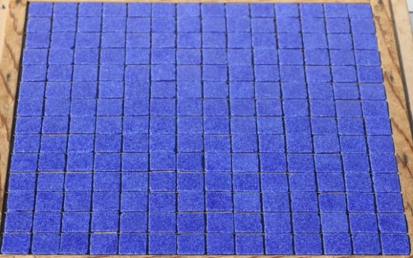 画像5: スモークガラスモザイクタイル　20ミリ角　C-71　コバルトブルー (5)