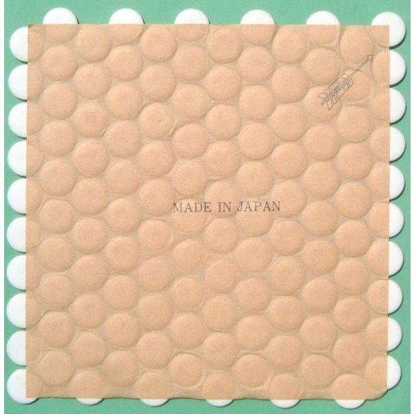 画像2: 27ミリ丸モザイク　白色　BK/00 (2)