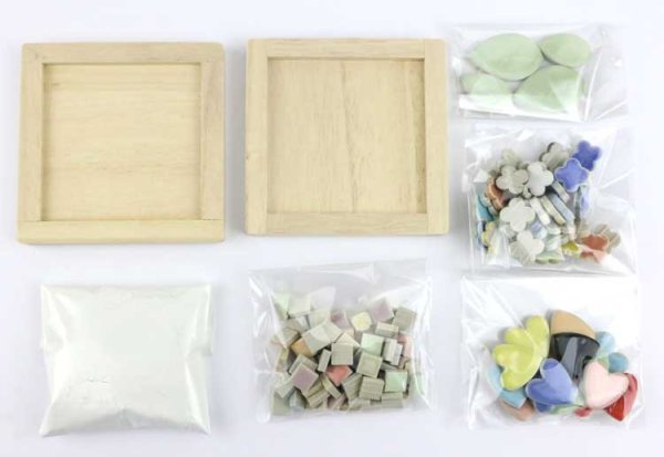 画像2: タイルでコースター制作キット　Aシリーズ (2)