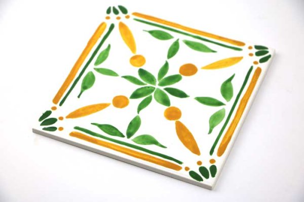 画像5: 【Hand paint】デザインタイル　150角 (5)