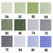 画像2: 22.5ミリ角　モザイクタイル　【色番4・色番5・色番6】 (2)