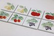画像2: 大特価　100角 絵タイル　果物8枚セット (2)