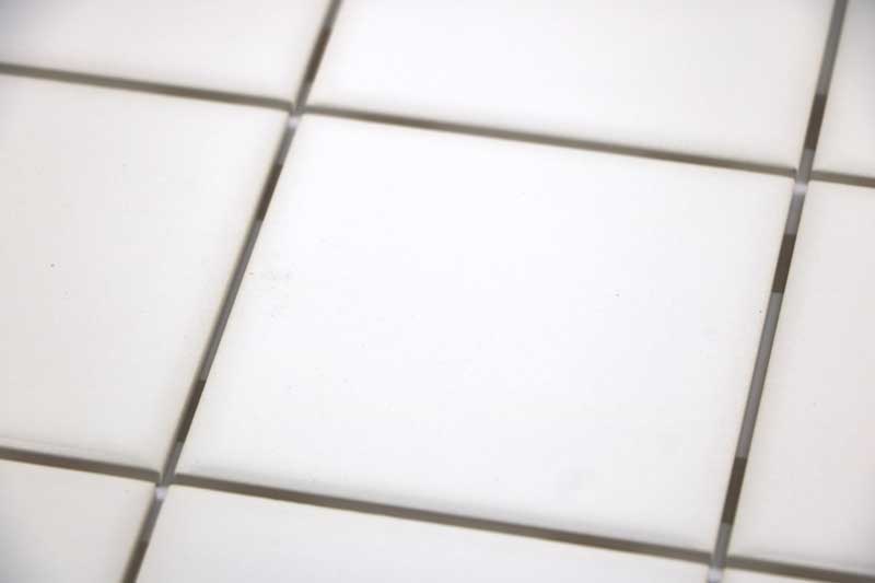 モザイクタイル DIY 壁 床 ホワイト 白 Passo PS-11(white) 30シート入り 25角 美濃焼 磁器 杉浦製陶 SUGY  材料、資材