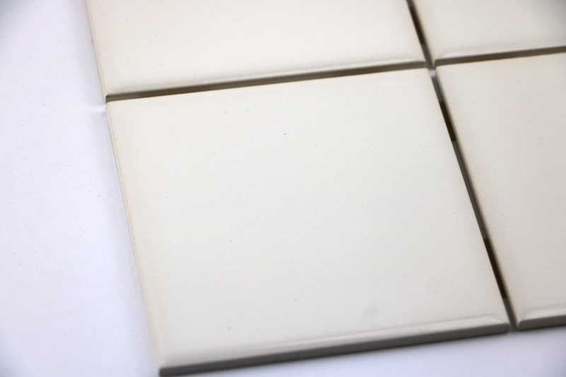 タイル 100角 陶器質 内装壁 P10 S-105 白色ブライト ケース販売 - 1